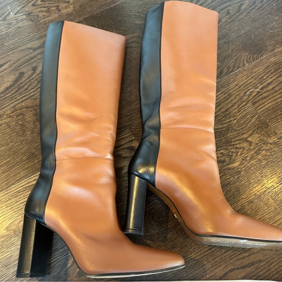 FRAME Le Catalina Heel Boot Whiskey Multi 9 US/39.5EU - Picture 8 of 12